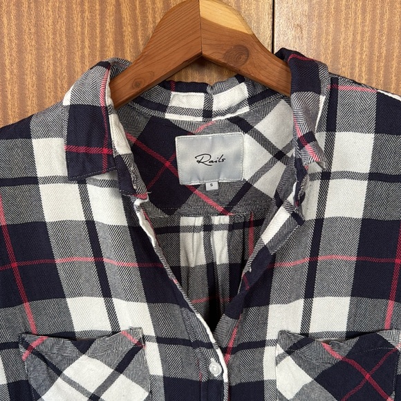 Rails short sleeves plaid button down shirt - Picture 2 of 3
